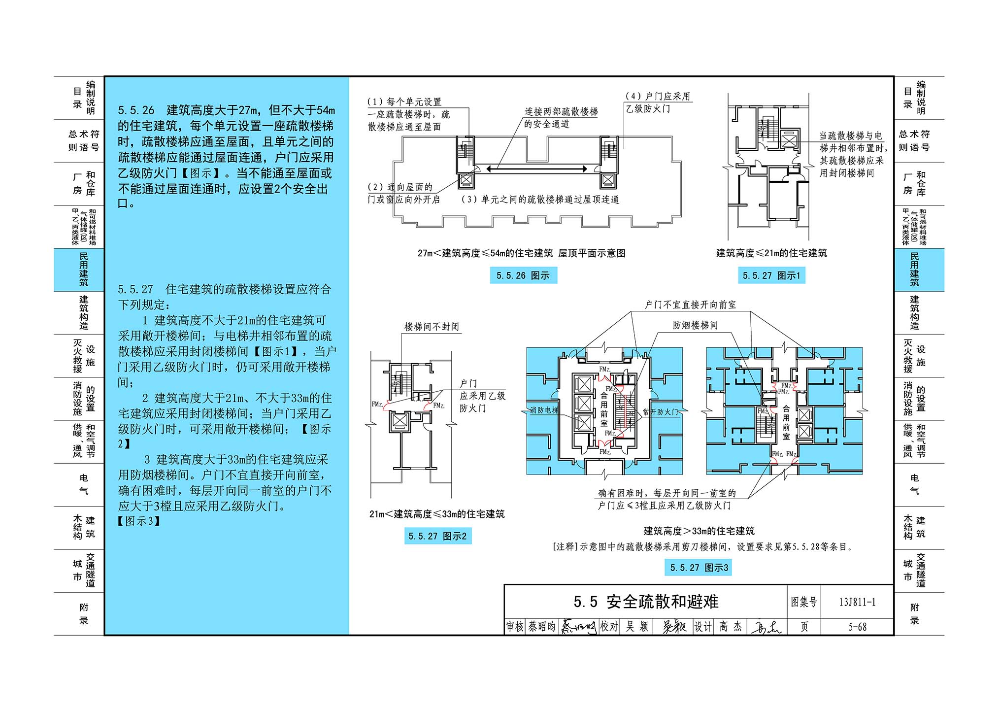 13J811-1:《建筑设计防火规范》图示 - 国家建