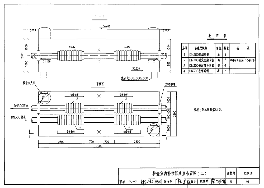 05R410:热水管道直埋敷设- 国家建筑标准设计