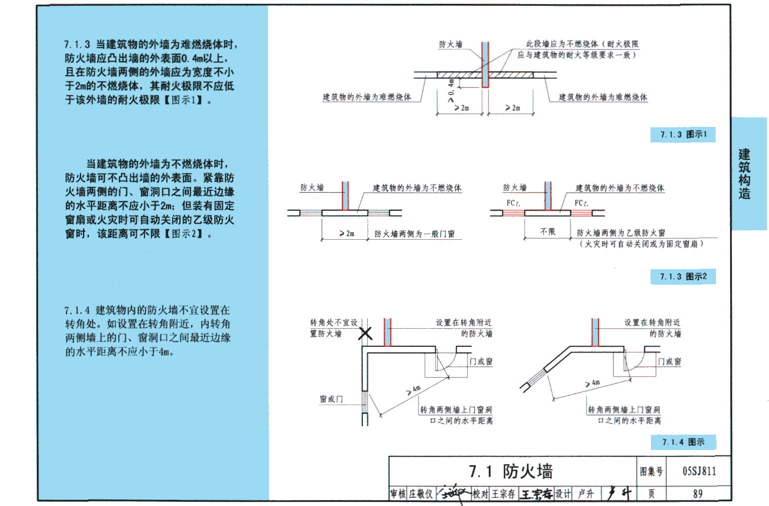 05sj811:《建筑设计防火规范》图示