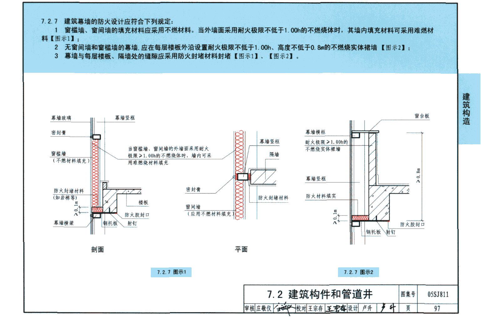 05sj811:《建筑设计防火规范》图示