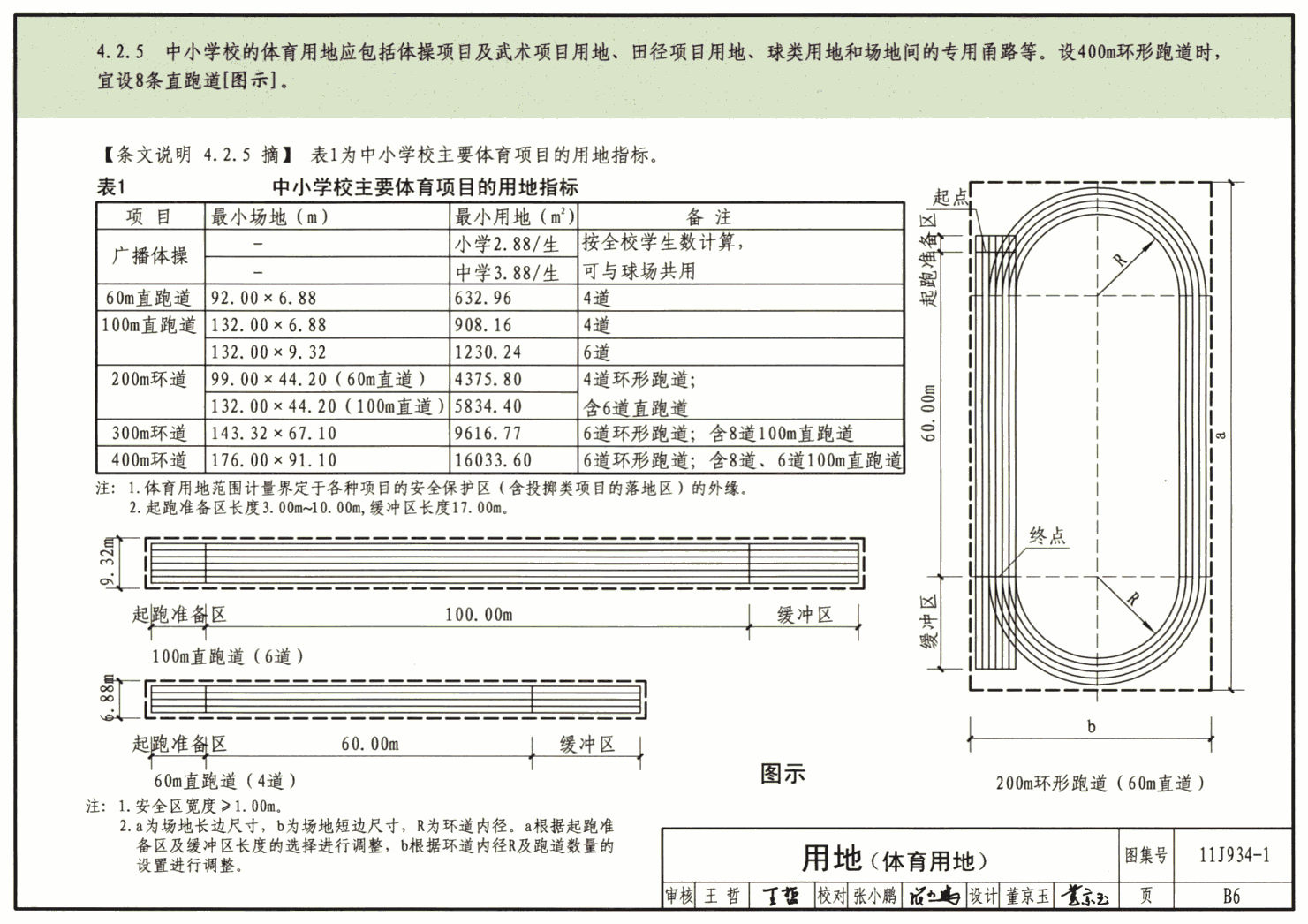 11J934-1:《中小学校设计规范》图示