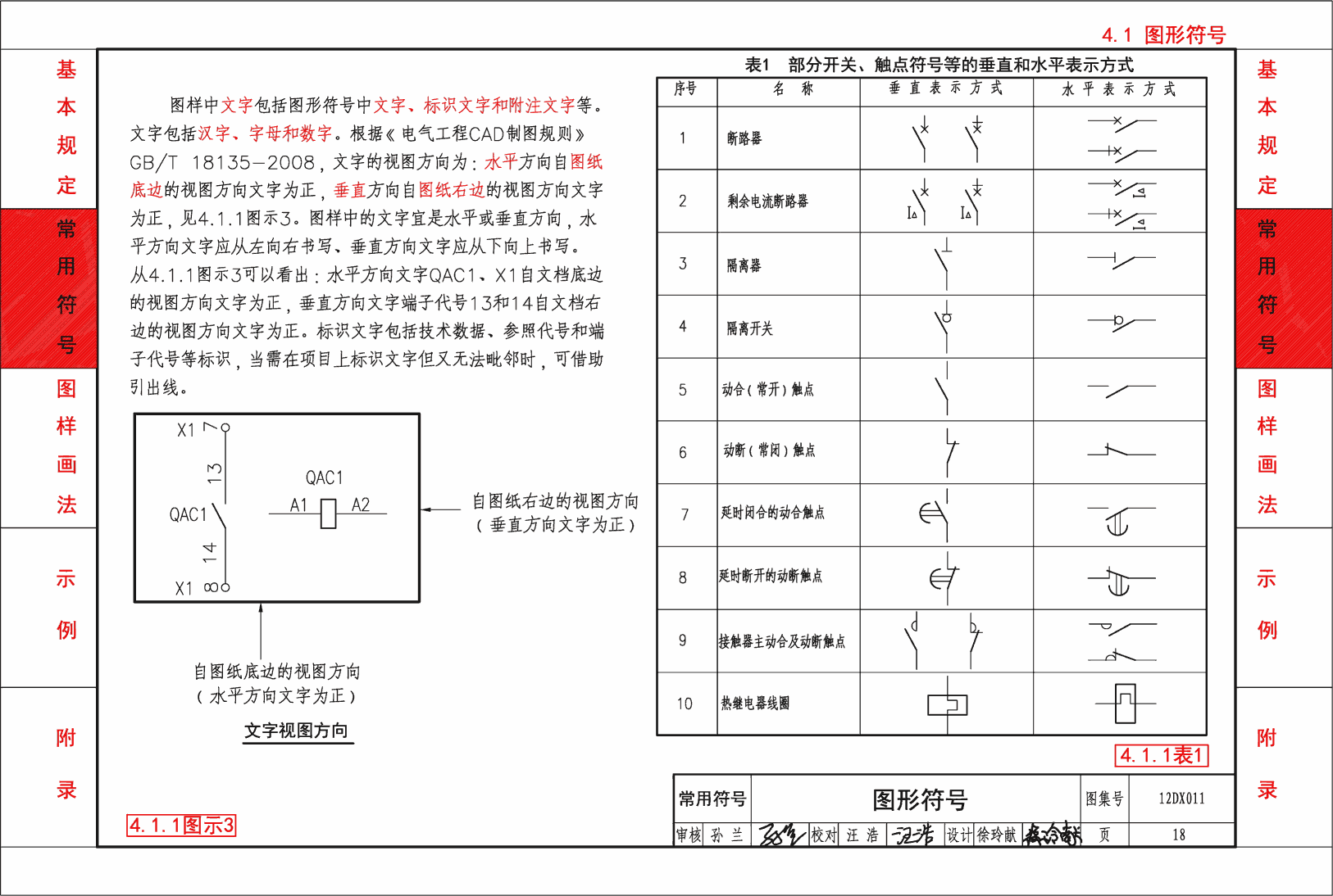 12DX011:《建筑电气制图标准》图示 - 国家建